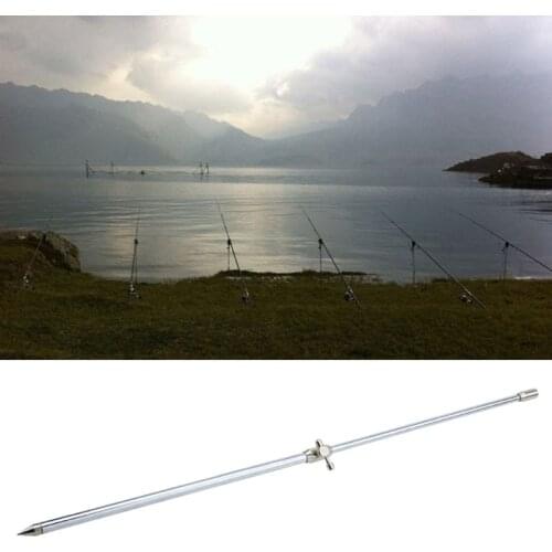 Carp Fishing Bite Alarm Holder Support Stainless Telescopic Fishing Bankstick for Fishing Alarm 35-70cm Carp Fish Rod Pod Rest