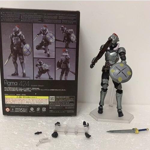 Figma 424 Goblin Slayer Hunter Action Figure Goblin Slayer Figure Collection Model Toys Doll Gift