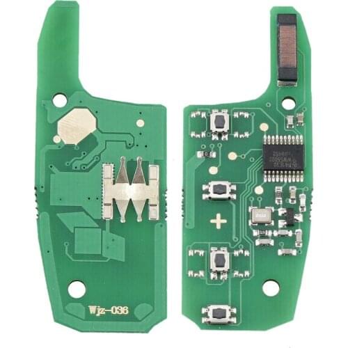 Car Smart Remote Key 3 Button 43Hz Fit for Opel Vauxhall Astra K 2015-2017 ID46 PCF7961