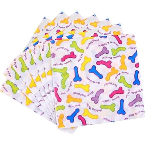 Hen party fun paper cup plate Paper towel Festival Party toy bar spoof props single Bachelor party supplies Disposable tableware