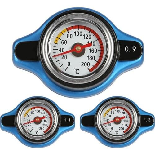 Car Motorcycle Radiator Cap Water Temperature Meter Gauge With Utility Safe Thermo Radiator Pressure And Cooling Performance
