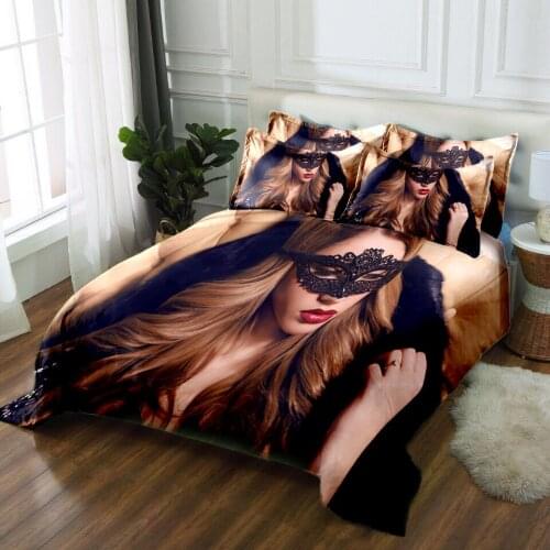 Girl twin full queen size decorate 3D bedding set Bed/flat Sheet Linen set Duvet Quilt Cover Pillowcase California king size