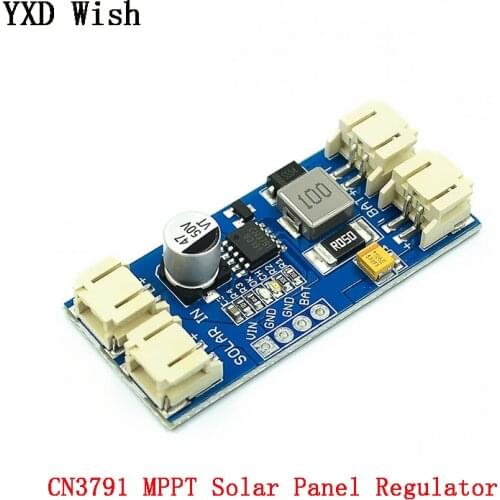 Cell Lithium Battery Charge 3.7V 4.2V CN3791 MPPT Solar Panel Regulator Controller Solar Panel Charger Board Controller Module