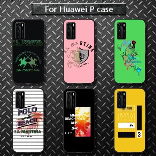 Fashion brand La Martinas Poloos Phone Case for huawei P40 pro lite P8 P9 P10 P20 P30 psmart 2019 2017 2018