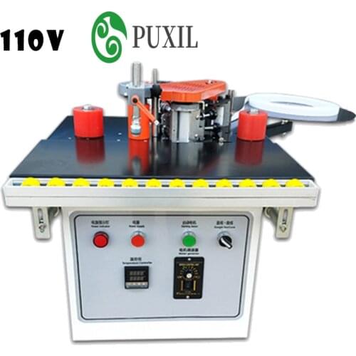 Automatic band breaking woodworking edge banding machine portable desktop tool Pvc Edge banding machine strapping machine