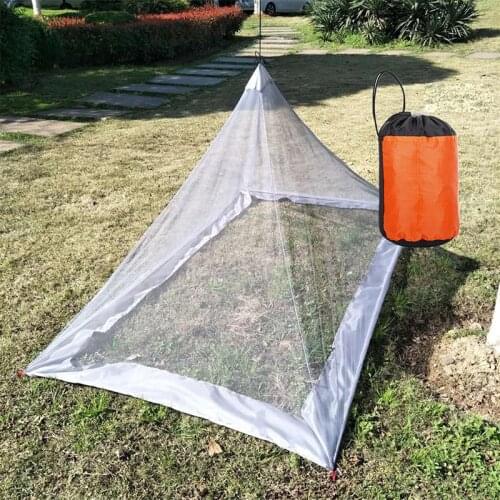 Mosquito Tent Camping Backpacking Tent for Single Camping Bed Anti Mosquito Net Bed Tent Mesh Decor Keep Insect Away Outdoor