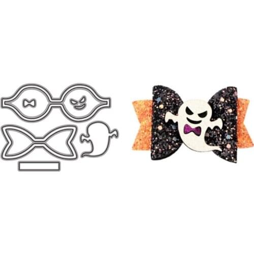 Cutting Dies Irregular Shape Beautiful Bows Ghost Fear Horror To Decorate For DIY Scrapbook Photo Album Craft Card 2021 New
