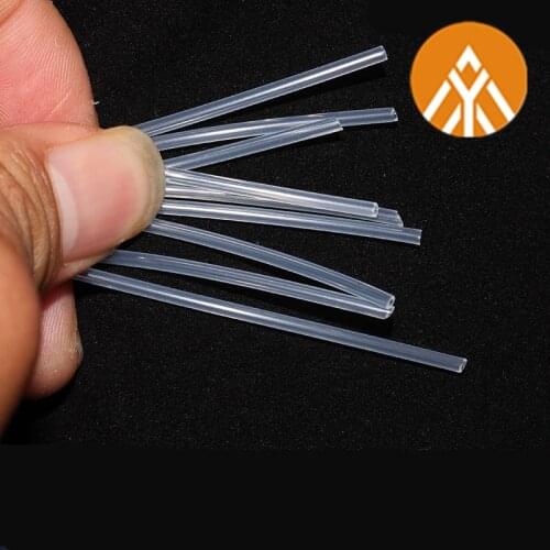 Silicone rubber tube inner x outer dia 1*2 1*3 1*4 1.5*2.5 1.5*3 1.6*3.2mm transparent clear pipe Hose plumbing