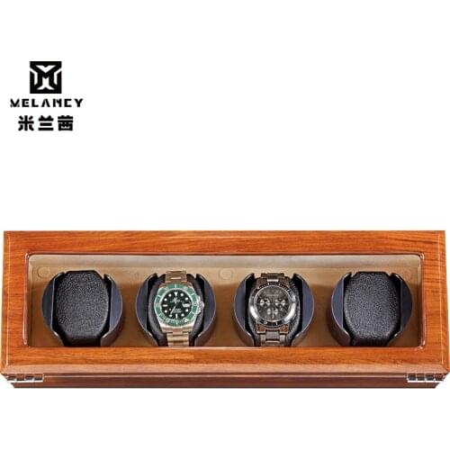 US/UK/AU/EU Plug Automatic Watch Winder Box Display Case Luxury Wrist Watches Winding Gift