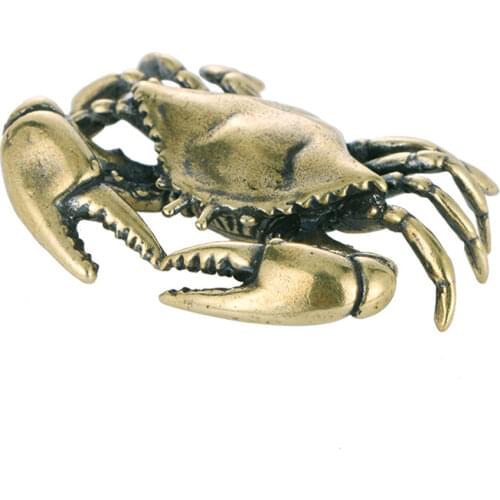 Vintage Bull Statue Brass Sculpture Ornament Copper Miniature Figurine Display For Desk Home Decoration Accessories