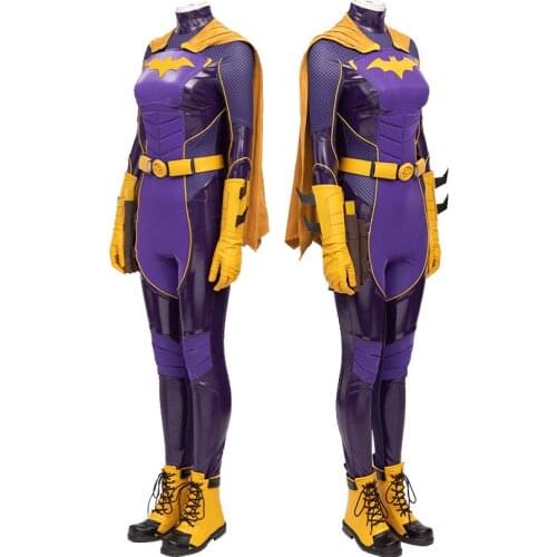 Adult Women Halloween Knights Bat Superheroine Cosplay Costume Outfit Party Full Props Suit