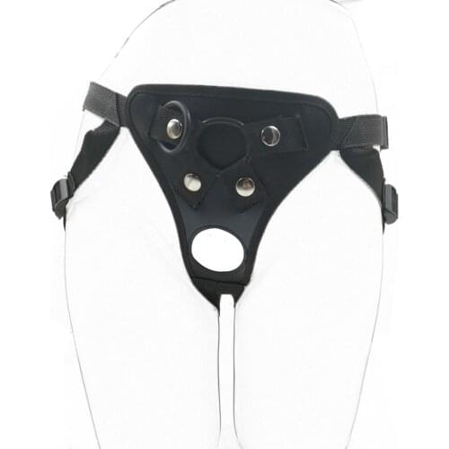 CamaTech Adjustable Women Strap Ons Dildo Pants PU Leather Strapon Pants Harness With O-Rings For Dildos Lesbian Sex Accessories