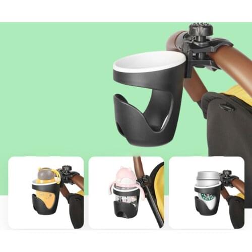 1 Pc Universal Baby Stroller Cup Holder 360 Rotatable Milk Water Bottle Rack Pram Pushchair Carriage Buggy Accessories