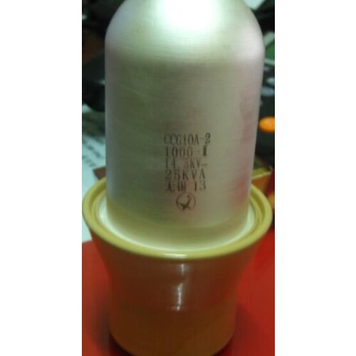 Beijing Lianfa CCG10A-2 1000-K 14.5KV-U 25KVA high frequency bottle-shaped high voltage ceramic dielectric capacitor