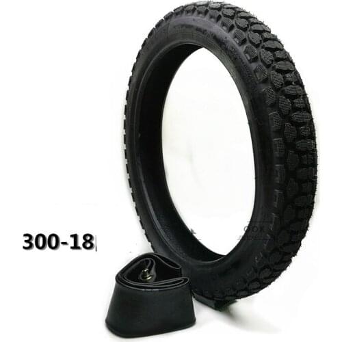CG125 300-18 Dirt Bike Motorcycle Wheel Rim Tire Tyre With Inner Tube
