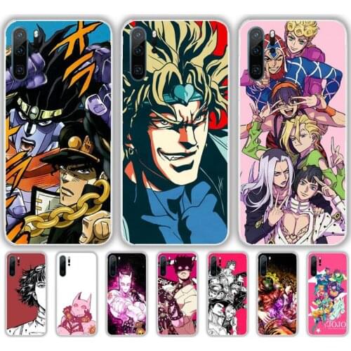 Anime JoJos Bizarre Adventure Phone Case For Huawei honor Mate P 9 10 20 30 40 Pro 10i 7 8 a x Lite nova 5t