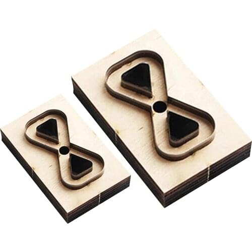 Wooden Die Cutting Leather Mold DIY Art Leather Craft Accessory