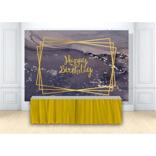 Adults Birthday Party Background Banners Elegant Modern Marble Texture Background Posters Dessert Table Photography Backdrop