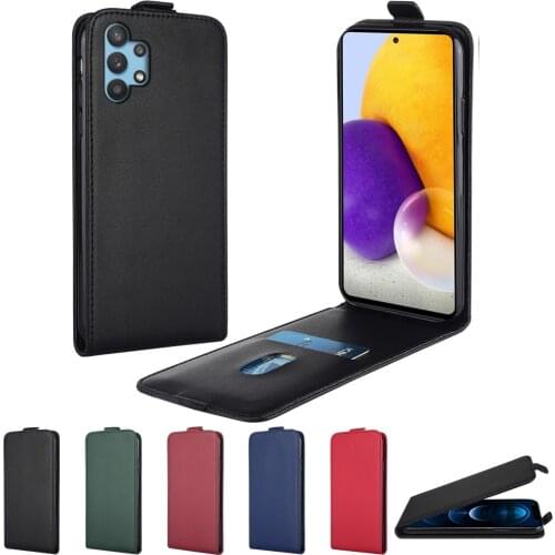 Leather Case For Samsung A32 A52 A72 A51 A71 A02 A02S M02 M02S F12 M52 M62 F62 F02S A03S A01 M01 Core A3 A5 2016 2017 Flip Case