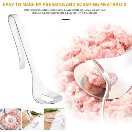 Meatball Maker Spoon Non-stick Stainless Steel Non-Stick Creative Meatball Maker Cooking Tools Kitchen Gadgets And Accessories