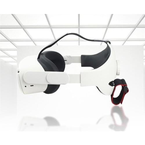 HeadBand+Power fixing belt 21*15*13 Bowl Piece Head Strap For Oculus Quest 2 VR Glass Accessory
