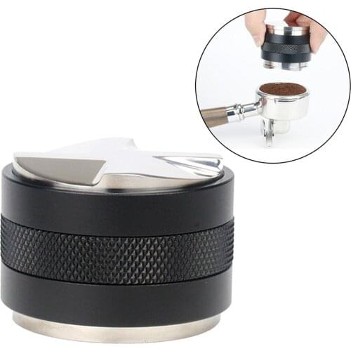 51mm/53mm/58mm Stainless Steel Coffee Tamper Adjustable Coffee Distributor Coffee Accessories Kitchen Accessories