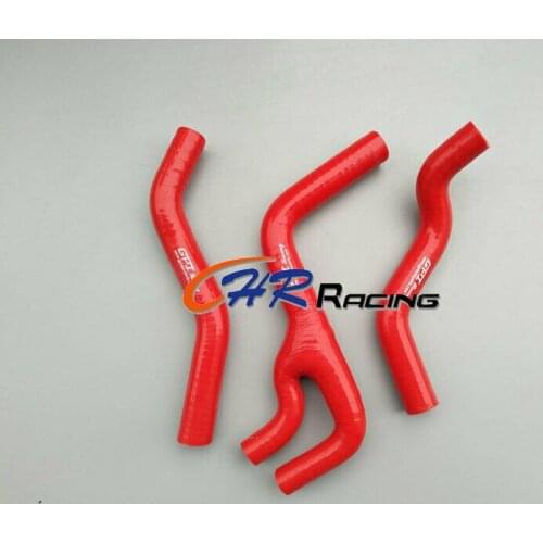 SILICONE RADIATOR Y HOSE FOR HONDA CR125R CR 125 CR125 1998-1999 98 99 RED