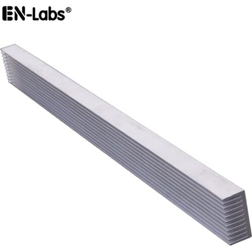 LED Heatsink Aluminum Heat Sink Radiator for 4pcs 3W 12pcs 1W LED Light,IC Electronic Chip Heat Dissipation Cooler - 300x25x12mm