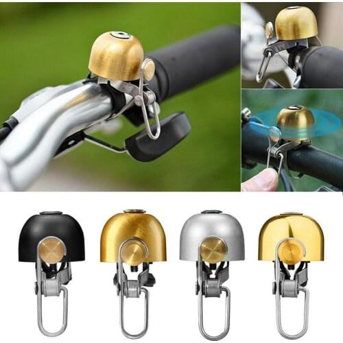 Bicycle Bell Folding Bike Retro Copper Bicycle Bicycle Bell Alarm Handlebar Ring Horn Bicycle Bell Horn
