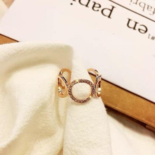 2021 Trend Korean Style Fashion Ring Combination Adjustable Woman Ring Gifts for Women Cool Stuff Woman Accesorios Phone Charm