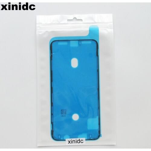 Xinidc 100pcs Waterproof Sticker For iPhone XS Max Display Frame Bezel Seal Tape Glue Adhesive stick Replacement Free Shipping