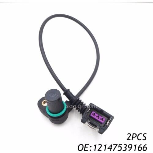 2PCS Camshaft Position Sensor Fit For BMW X3 X5 E39 E3 E38 E53 540i 740i 740iL Land Rover Range Rover 12147539166 12141438083