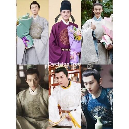 2021 the promise of chang'an chinese traditional male costume ancient national hanfu outfit festival national ancient cosplay