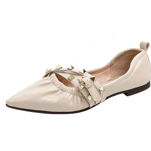 3 Pair Wholesale 2021 New Designer Spring Autumn Summer Winter Flat Womens Leather Shoes High Quality Fashionable&Comfortable