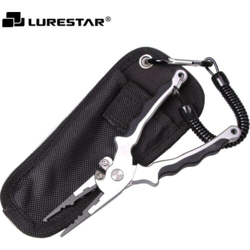 86g/17cm Line-Cutter Accessories-Tool Scissors Hook-Remover Spring-Rope Pilers Curved-Lip Aluminum Alloy Silicagel Fishing Lure