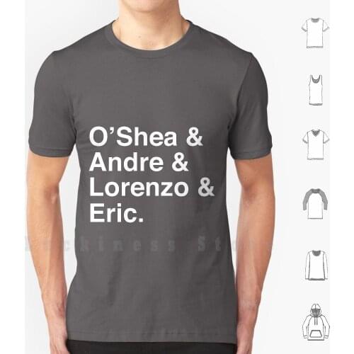 Oshea & Andre & Lorenzo & Eric Nwa T-Shirt T Shirt 6xl Cotton Cool Tee Nwa Gangsta Compton Music Hip Hop Rap