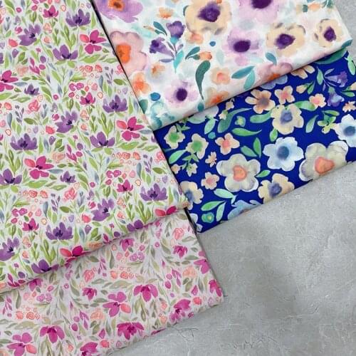 145x50cm 80s Long Fiber Cotton High-End Cotton Fabric, Summer Cotton High-End Handmade Clothing Cloth