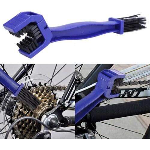 Bike Chain Cleaner Motorcycle Chain Brush Gear Grunge Brush Cleaner Bicycle Chain Brush Kit Cycling Cleaning Tool
