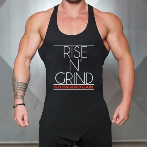 Brand Workout Fashion Tank Top Men Gym Shirt Clothing Bodybuilding Musculation Fitness Men Stringer Singlets Sleeveless Vest