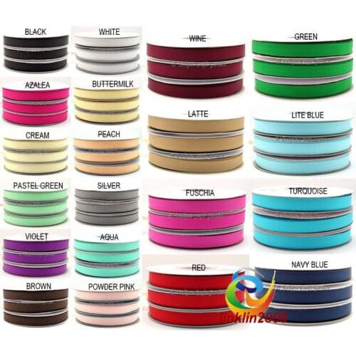 PPCrafts Ribbon 3/8"(10mm) 100yards Grosgrain Ribbon High Quality Ribbon From 245colors