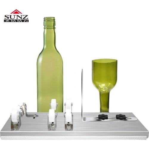 Glass Bottle cut 3 wheel cutter 5 wheel cutter Wine bottle Bottle cutting DIY