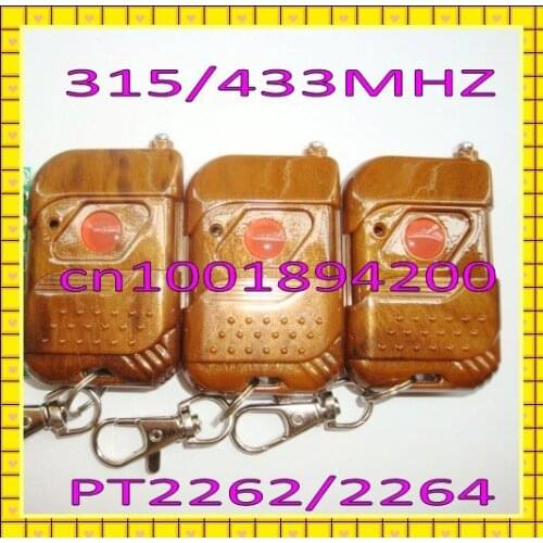 RF Wireless Remote Control Transmitter Controller 1/2/3/4 Button OOK 100mW Push Button different Keypad 315/433 PT2262/2264