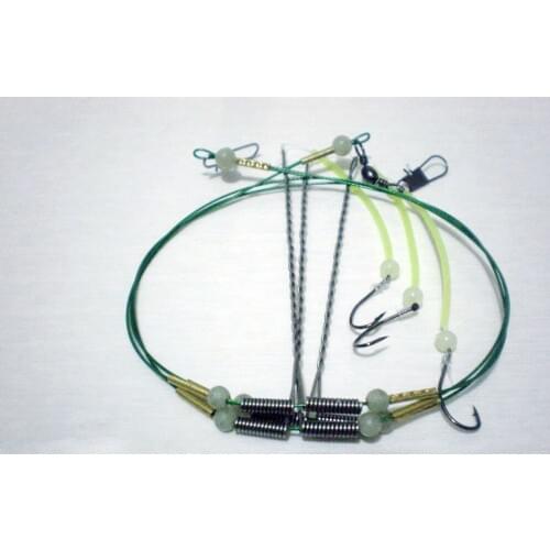 3arm Sea Fishing hook balance bracket Plastic coated stainless steel wire winding preventing fishing main group MARUSEIGO ISEAMA