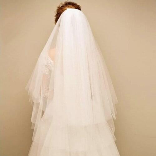 YULUOSHA Wedding Short Veils