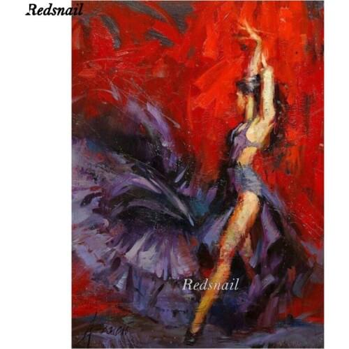 3d pictures for embroidery woman flamenco dancer diamond painting full cross stitch kits diamond mosaic Spanish art EE1072