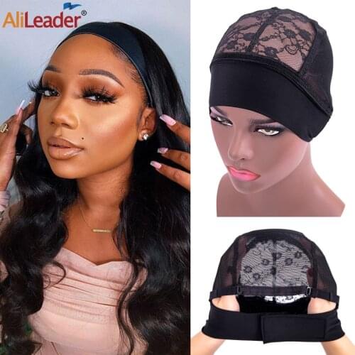 Alileader Wig Band Cap For Edges Wig Net Cap Weaving Caps Headwrap Wigs Caps For Making Wigs Human Hair Headband Wig Making Kit