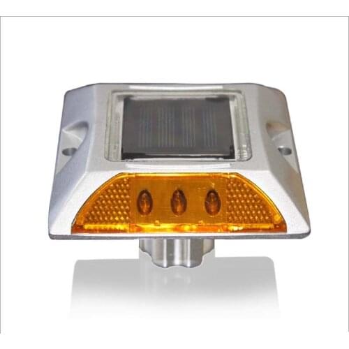 High brightness aluminum led cat eye solar road stud