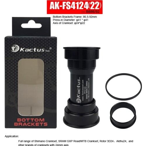 BB86-BB89.5-BB92 41mm*24mm(22mm) Ceramic Bicycle Bottom Brackets for Shim., SRAM GXP Road/MTB,Rotor 3D24 / Aldhu24 Crankset