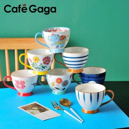 CafeGaGa Coffee Cups And Saucers