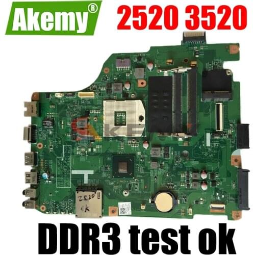 CN-0WCP0C 0WCP0C WCP0C For Dell VOSTRO 2520 3520 Laptop Motherboard 11280-1 MXRD2 Mainboard SLJ8F DDR3 100% fully tested